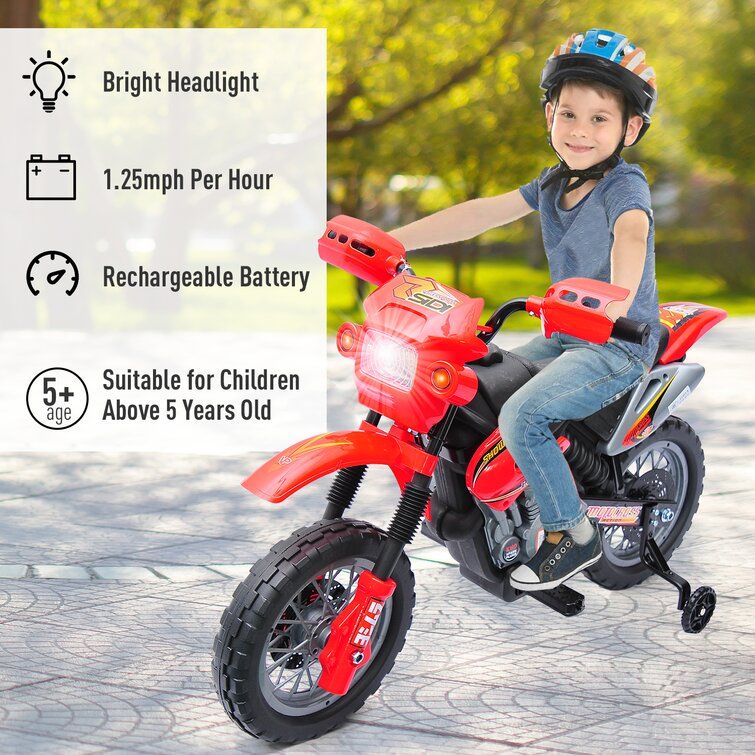 Kiddie motorcycle outlet battery operated